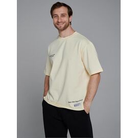 Фотография Футболка мужская 500313 yellow р.M-XL "Little Secret" недорого оптом от прямого поставщика