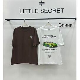 Фотография Футболка мужская 500315 white р.M-XL "Little Secret" недорого оптом от прямого поставщика