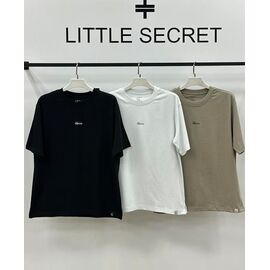 Фотография Футболка мужская 500319 khaki р.M-XL "Little Secret" недорого оптом от прямого поставщика