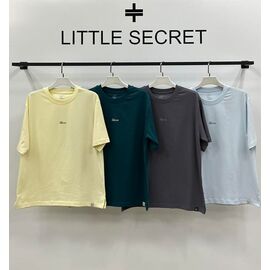 Фотография Футболка мужская 500319 yellow р.M-XL "Little Secret" недорого оптом от прямого поставщика