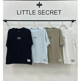 Фотография Футболка мужская 500321 white р.M-XL "Little Secret" недорого оптом от прямого поставщика