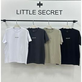 Фотография Футболка мужская 500346 d.grey р.S-2XL "Little Secret" недорого оптом от прямого поставщика