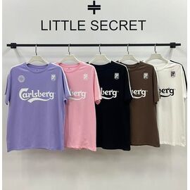 футболка жіноча 500347 khaki р.one size "Little Secret" недорого оптом від прямого постачальника