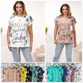 футболка жіноча LL515 mix р.50-52 "Lola" недорого оптом від прямого постачальника