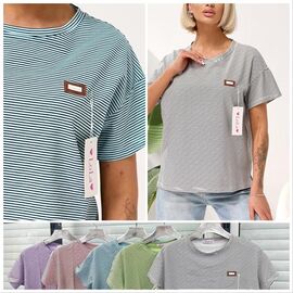 футболка жіноча LL546 mix р.46-48 "Lola" недорого оптом від прямого постачальника