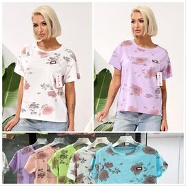 футболка жіноча LL553 mix р.50-52 "Lola" недорого оптом від прямого постачальника