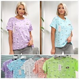 футболка жіноча LL555 mix р.50-52 "Lola" недорого оптом від прямого постачальника
