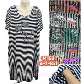 Плаття домашнє жіноче, батал розміри 6XL-8XL (мікс кв) "STELLA" недорого від прямого постачальника