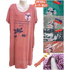 Плаття домашнє жіноче, батал розміри 6XL-8XL (мікс кв) "STELLA" недорого від прямого постачальника