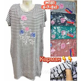 Плаття домашнє жіноче, батал розміри 6XL-8XL (мікс кв) "STELLA" недорого від прямого постачальника