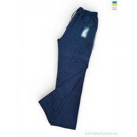 Фотография Спортивные брюки мужские Весна/осень 10AD т.синій (5 шт. р.сетка 56-64) "Sport style" недорого оптом от прямого поставщика