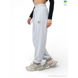 Фотография Спортивные брюки женские Весна/осень 1023MU св.сірий (4 шт. р.сетка S-XL) "Sport style" недорого оптом от прямого поставщика