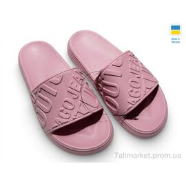 Фотография Шлепки женские облегченные Лето 249 пудра (8 пар р.36-41) "Rai shoes" недорого оптом от прямого поставщика