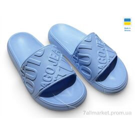 Фотография Шлепки женские облегченные Лето 249 ірис (8 пар р.36-41) "Rai shoes" недорого оптом от прямого поставщика