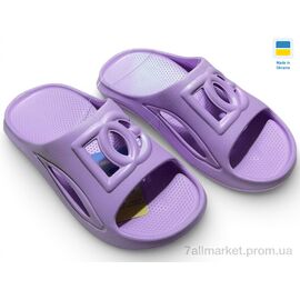 Фотография Шлепки женские облегченные Лето 253 лаванда (8 пар р.36-41) "Rai shoes" недорого оптом от прямого поставщика