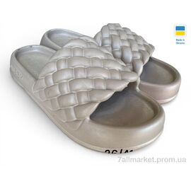 Фотография Шлепки женские облегченные Лето 2001 капучіно (6 пар р.36-41) "Rai shoes" недорого оптом от прямого поставщика