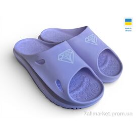 Фотография Шлепки женские облегченные Лето 2002 лаванда (6 пар р.36-41) "Rai shoes" недорого оптом от прямого поставщика