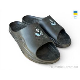 Фотография Шлепки мужские пляжные Лето 1001 чорний (6 пар р.41-45) "Rai shoes" недорого оптом от прямого поставщика