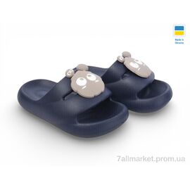 Шльопанці дитячі літні Літо 335 синій (8 пар р.24-31) "Rai shoes" недорого оптом від прямого постачальника