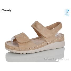 Фотография Босоножки женские летние Лето G118-3 (8 пар р.37-42) "Trendy" недорого оптом от прямого поставщика