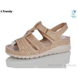 Фотография Босоножки женские летние Лето G119-3 (8 пар р.37-42) "Trendy" недорого оптом от прямого поставщика