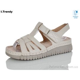 Фотография Босоножки женские летние Лето G107-1 (8 пар р.37-42) "Trendy" недорого оптом от прямого поставщика