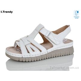 Фотография Босоножки женские летние Лето G107-2 (8 пар р.37-42) "Trendy" недорого оптом от прямого поставщика