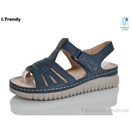 Фотография Босоножки женские летние Лето G107-6 (8 пар р.37-42) "Trendy" недорого оптом от прямого поставщика