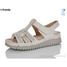 Фотография Босоножки женские летние Лето G108-1 (8 пар р.37-42) "Trendy" недорого оптом от прямого поставщика