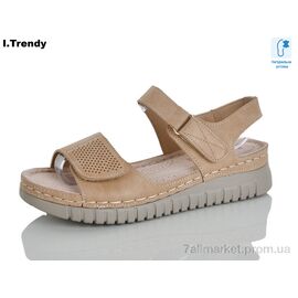 Фотография Босоножки женские летние Лето G109-3 (8 пар р.37-42) "Trendy" недорого оптом от прямого поставщика