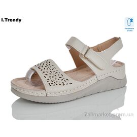 Фотография Босоножки женские летние Лето G115-1 (8 пар р.37-42) "Trendy" недорого оптом от прямого поставщика