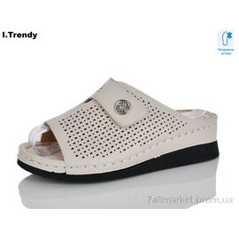 Фотография Шлепки женские облегченные Лето G105-1 (8 пар р.37-42) "Trendy" недорого оптом от прямого поставщика