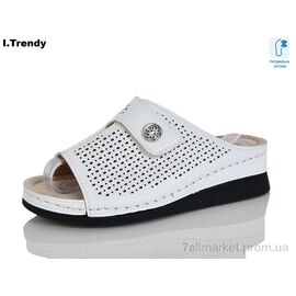 Фотография Шлепки женские облегченные Лето G105-2 (8 пар р.37-42) "Trendy" недорого оптом от прямого поставщика