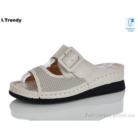 Фотография Шлепки женские облегченные Лето G106-1 (8 пар р.37-42) "Trendy" недорого оптом от прямого поставщика