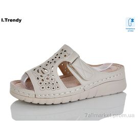 Фотография Шлепки женские облегченные Лето G121-1 (8 пар р.37-42) "Trendy" недорого оптом от прямого поставщика