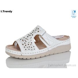 Фотография Шлепки женские облегченные Лето G121-2 (8 пар р.37-42) "Trendy" недорого оптом от прямого поставщика