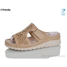 Фотография Шлепки женские облегченные Лето G121-3 (8 пар р.37-42) "Trendy" недорого оптом от прямого поставщика