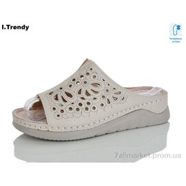 Фотография Шлепки женские облегченные Лето G116-1 (8 пар р.37-42) "Trendy" недорого оптом от прямого поставщика