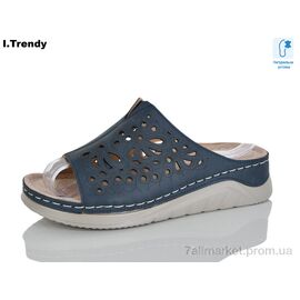 Фотография Шлепки женские облегченные Лето G116-6 (8 пар р.37-42) "Trendy" недорого оптом от прямого поставщика
