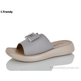 Фотография Шлепки женские облегченные Лето ZK665-5 (8 пар р.36-41) "Trendy" недорого оптом от прямого поставщика