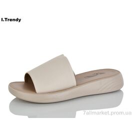 Фотография Шлепки женские облегченные Лето ZK660-3 (8 пар р.36-41) "Trendy" недорого оптом от прямого поставщика