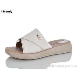 Фотография Шлепки женские облегченные Лето ZK369-3 (8 пар р.36-41) "Trendy" недорого оптом от прямого поставщика