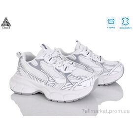 Фотография Кроссовки женские модные Весна/осень S100-2 шкіра (8 пар р.36-41) "STILLI Group" недорого оптом от прямого поставщика