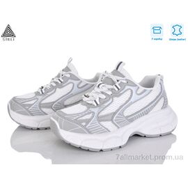 Фотография Кроссовки женские модные Весна/осень S100-4 шкіра (8 пар р.36-41) "STILLI Group" недорого оптом от прямого поставщика