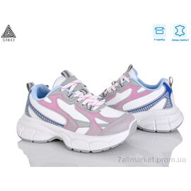 Фотография Кроссовки женские модные Весна/осень S200-1 шкіра (8 пар р.36-41) "STILLI Group" недорого оптом от прямого поставщика