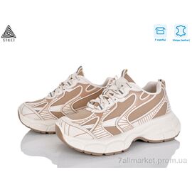 Фотография Кроссовки женские модные Весна/осень S200-3 шкіра (8 пар р.36-41) "STILLI Group" недорого оптом от прямого поставщика