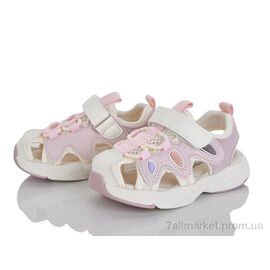 Босоніжки дитячі літні Літо MD602-1F (8 пар р.22-26) "KIMBOO" недорого оптом від прямого постачальника