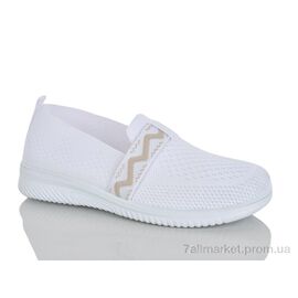 Фотография Слипоны женские тканевые Лето D30-2 (8 пар р.36-41) "RUNMAX" недорого оптом от прямого поставщика