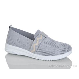 Фотография Слипоны женские тканевые Лето D30-3 (8 пар р.36-41) "RUNMAX" недорого оптом от прямого поставщика