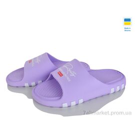 Фотография Шлепки женские облегченные Лето DS71 бузковий (8 пар р.36-41) "Inblue" недорого оптом от прямого поставщика